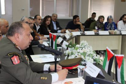 الارتباط العسكري ينظم ورشة عمل حول 